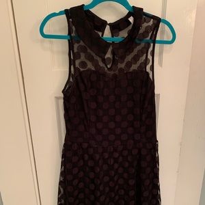 Black Polka Dot Dress
